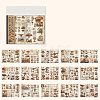 Cross-Border Ancient Forest Sticker Pack Retro Collection 1857 Series Hand Account Decoration Collage DIY 4 Styles PW-WGF1E94-02-1