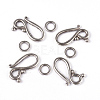 Tibetan Silver Hook and Eye Clasps LF1277Y-4
