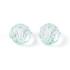 Baking Paint Transparent Glass Beads GLAA-N011-10mm-07-2