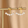 Real 18K Gold Plated Alloy Stud Earrings EE2751-1-1