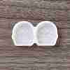 Easter Theme Ear Stud Ornament Silicone Molds DIY-J009-01A-3
