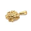 304 Stainless Steel Pendants STAS-Q349-01G-G-2
