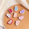 Opaque Acrylic Beads X-SACR-P030-B04-1