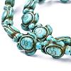 Dyed Synthetic Turquoise Bead Strands X-G-M152-10-B-4