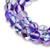 Transparent Glass Beads GLAA-B022-6mm-09-3