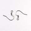 Brass French Earring Hooks KK-Q366-B-NF-2