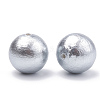 Compressed Cotton Pearl Beads WOVE-S114-16mm-09-1