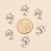 Tarnish Resistant Dolphin 304 Stainless Steel Pendants STAS-I045-29-4