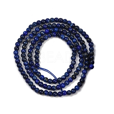 Natural Lapis Lazuli Beads Strands G-RM250101-B37-1