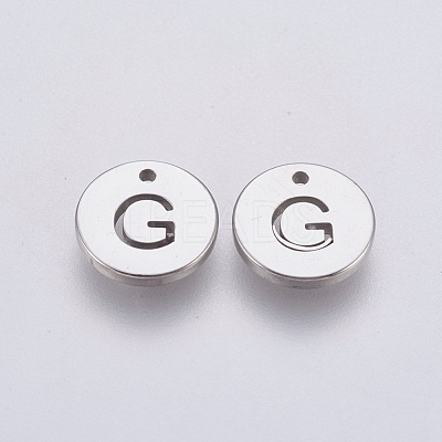 Non-Tarnish 304 Stainless Steel Charms STAS-P225-104P-07-1