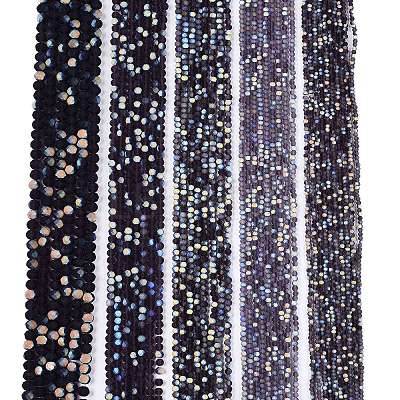 Transparent Glass Beads Strands EGLA-A044-T2mm-MB15-1