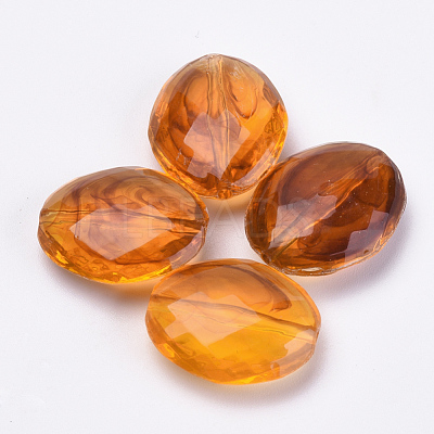 Acrylic Beads OACR-S016-30-1
