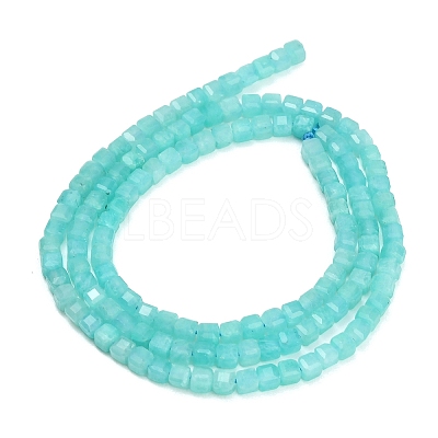 Natural Amazonite Beads Strands GG-CBA77FB-D02-01-1