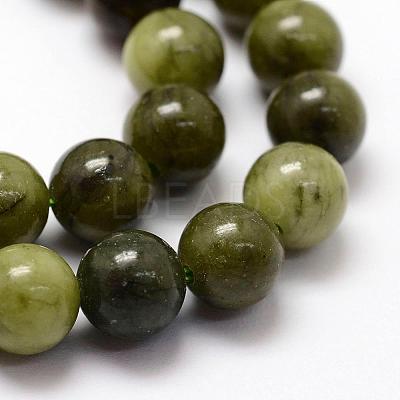 Natural Chinese Jade Beads Strands G-F363-4mm-1