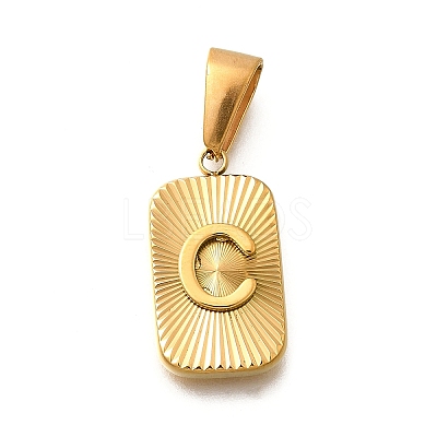 304 Stainless Steel Pendants STAS-S161-01C-G-1