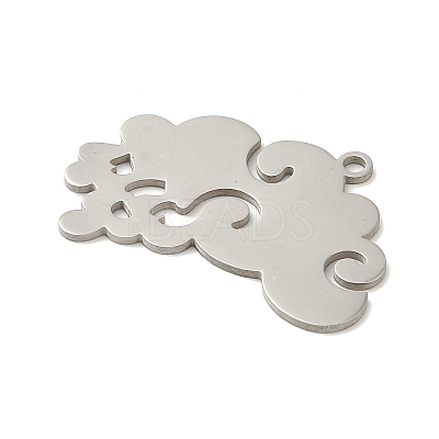 Non-Tarnish 201 Stainless Steel Pendants LS-STAS-B049-22P-1