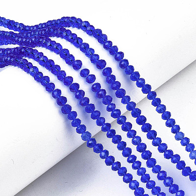 Glass Beads Strands EGLA-A034-T2mm-D31-1