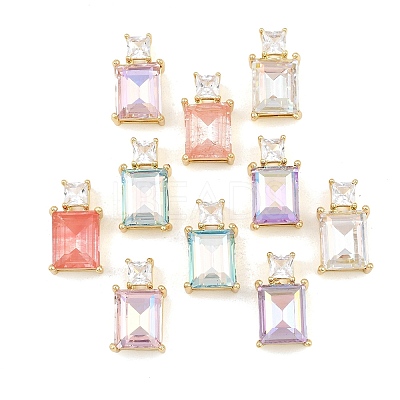 Brass Glass Pendants GL-CBABDD8-12G-1