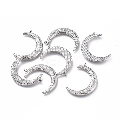 Non-Tarnish 304 Stainless Steel Pendants STAS-L249-001P-1
