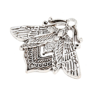 Halloween Tibetan Style Alloy Pendants FIND-B066-01C-AS-1