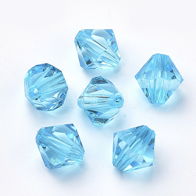 Transparent Acrylic Beads TACR-S146-8mm-M-1