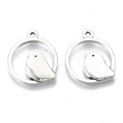 Tibetan Style Alloy Pendants X-TIBE-N006-28AS-LF-1