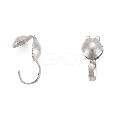 Tarnish Resistant 304 Stainless Steel Bead Tips X-STAS-R063-23-1