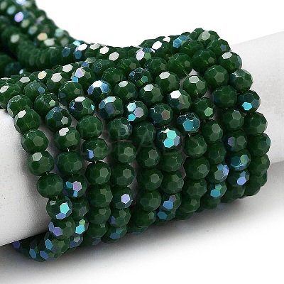 Opaque Glass Beads Strands EGLA-A035-P4mm-L06-1