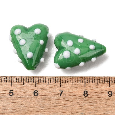 Handmade Lampwork Enamel Beads LAMP-Z025-01-1