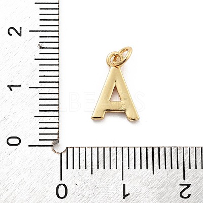 Rack Plating Brass Pendants KK-C065-02A-G-1