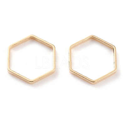 Brass Linking Rings KK-Y003-05A-G-1