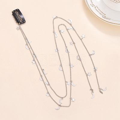Alloy Tassels Snap Hair Clips PW-WGAC137-PW-1