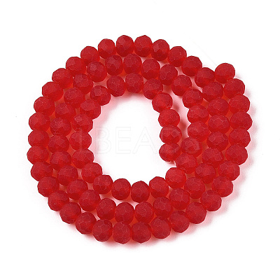 Transparent Glass Beads Strands EGLA-A044-T6mm-MD01-1