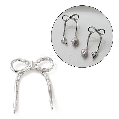 Brass Stud Earring Finding LS-KK-U061-14B-P-1