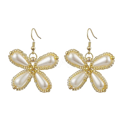 304 Stainless Steel Dangle Earrings EJEW-MZ00377-1