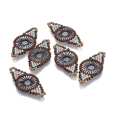 MIYUKI & TOHO Handmade Japanese Seed Beads Links SEED-E004-G03-1