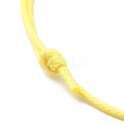 Natural Wood Round Beaded Bracelets BJEW-JB08565-1