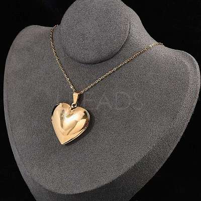 201 Stainless Steel Cable Chain Necklaces NJEW-M050-04E-G-1-1