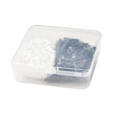 300Pcs 2 Colors Plastic Stopper TOOL-OC0001-36-1