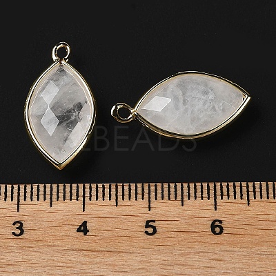 Natural Quartz Crystal Pendants G-B009-01G-I-1
