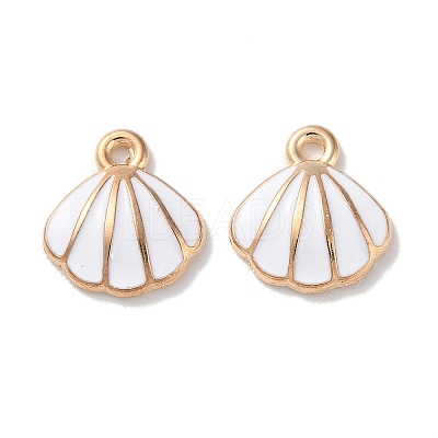 Alloy Enamel Pendants ENAM-O001-02F-G-1