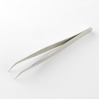 304 Stainless Steel Beading Tweezers TOOL-R018-02-1