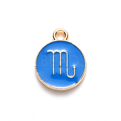 Alloy Enamel Pendants LS-ENAM-S124-01A-02L-1