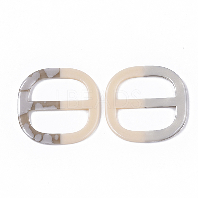 Acrylic Slide Buckles OACR-T020-032A-1