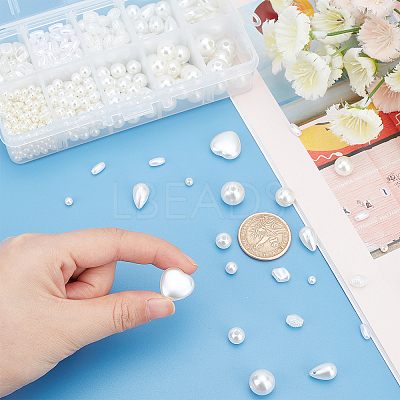 689Pcs 10 Style Imitated Pearl Acrylic Beads OACR-PH0001-71-1