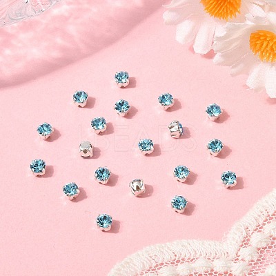 Preciosa&reg MAXIMA Crystal in Sew-On Cup Y-PRC-SS12-60010-S-1