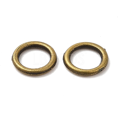 Alloy Soldered Closed Jump Rings KK-WH0052-05A-AB-1