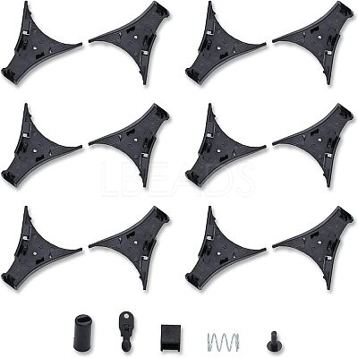 DIY Tie Clips Hardware Fastener for Clip On Tie FIND-CA0006-14-1