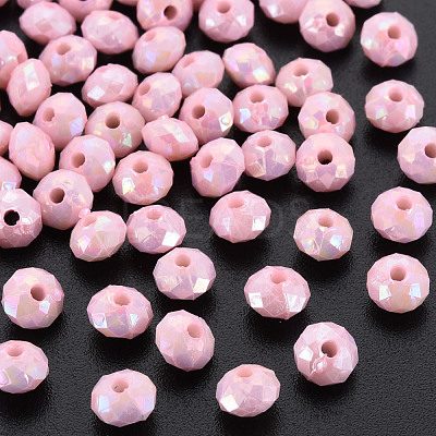 Opaque Acrylic Beads MACR-Q239-018C-01-1
