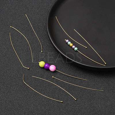 Brass Ball Head Pins RP0.6x70mm-G-1